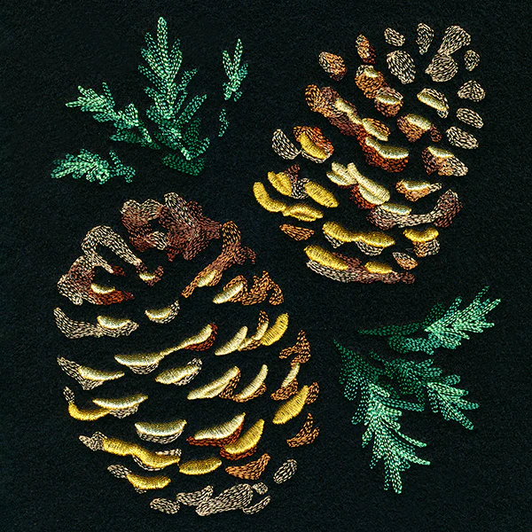 Midnight Elegance Pinecones - Image 7