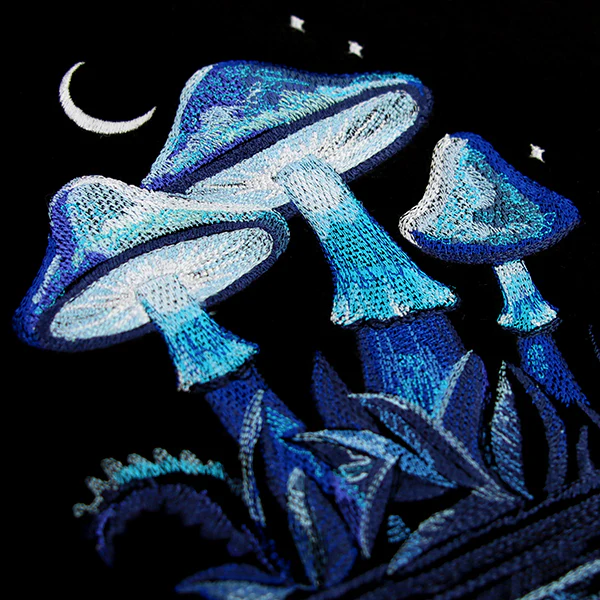 Midnight Mushroom Reflections - Image 4