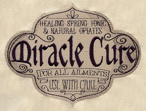 Miracle Cure Apothecary Label - Image 2