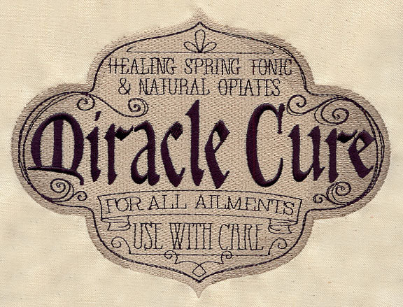 Miracle Cure Apothecary Label - Image 4