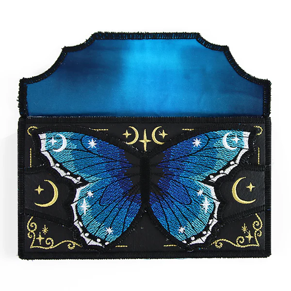 Modern Blue Morpho Clutch (In-the-Hoop) - Image 9