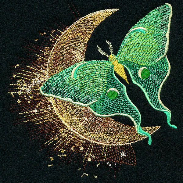 Moonlit Glow Luna Moth - Image 5