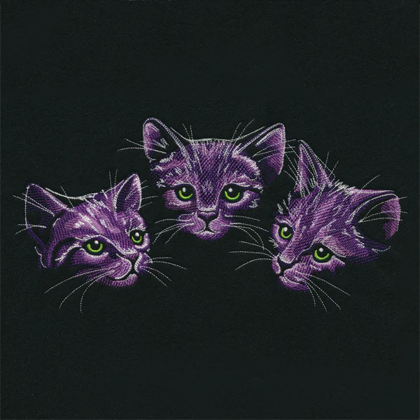Moonlit Kitten Trio - Image 5