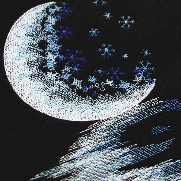 Moonlit Reflections on a Winter's Night - Image 6