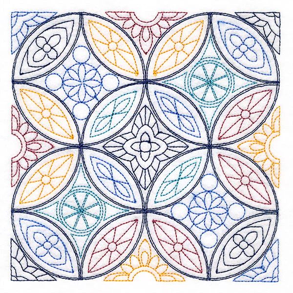 Moroccan Sunrise Repeatable Square - Image 5