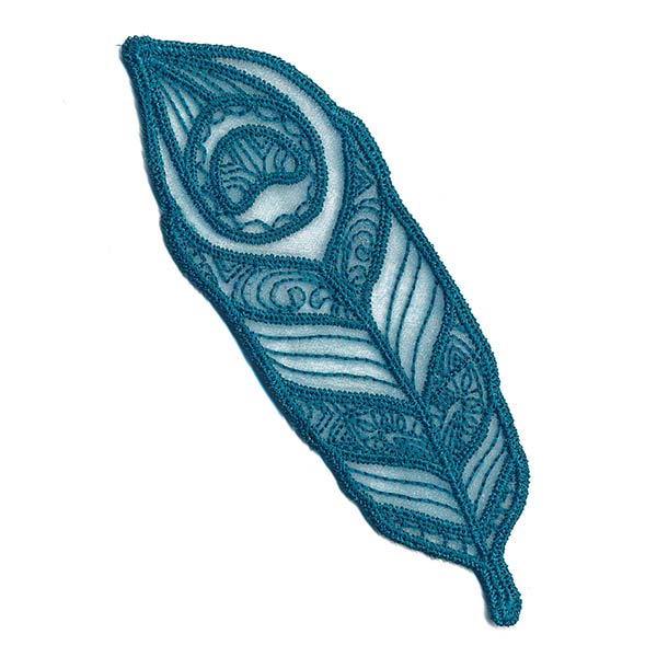 Nature's Charms - Feather 2 (Freestanding Organza) - Image 3
