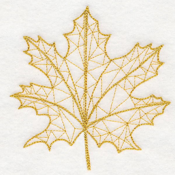 Nature's Geometry Maple Leaf - Image 5