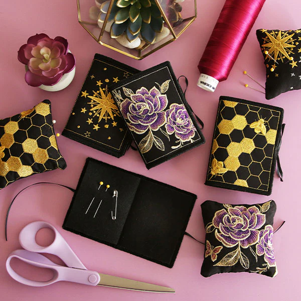 Needlebook & Pincushion Sewing Sets (In-the-Hoop) Design Pack - Image 60