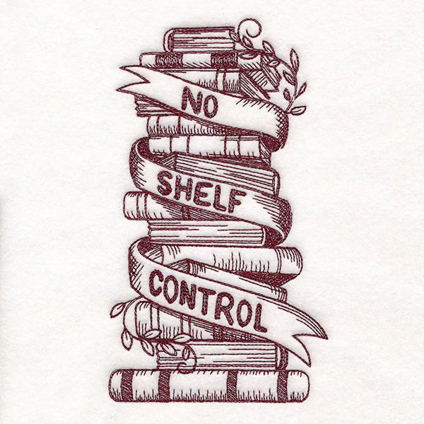No Self Control Book Stack - Image 7