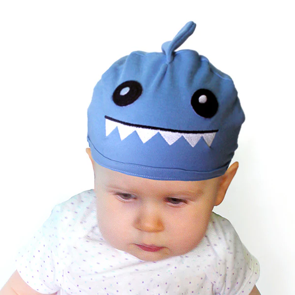 Noggin Nanimals - Shark Face (Applique) (Split) - Image 3
