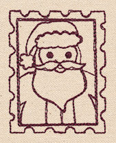 North Pole Express - Santa Stamp - Image 2