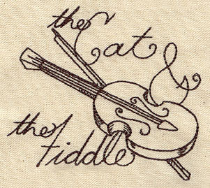 Nursery Rhymes - Cat and the Fiddle Sketch - Image 3