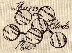 Nursery Rhymes - Three Blind Mice Sketch - Image 3