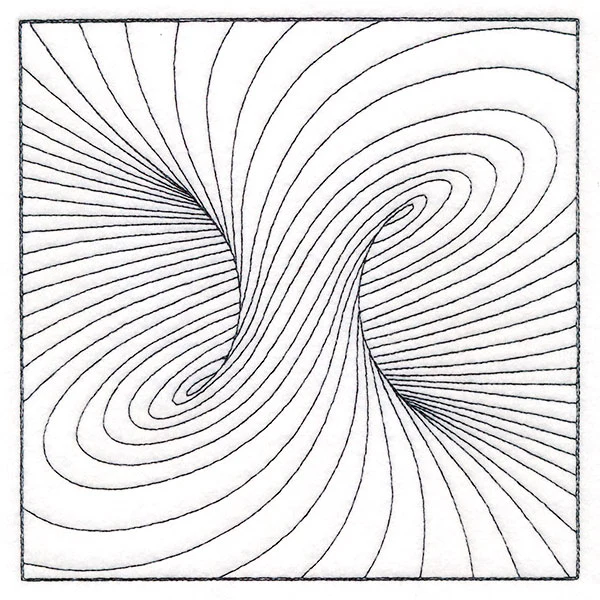 Optical Illusion Quilting Square 1 - Image 2
