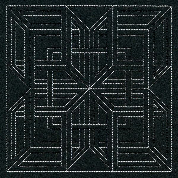 Optical Illusion Quilting Square 6 - Image 2
