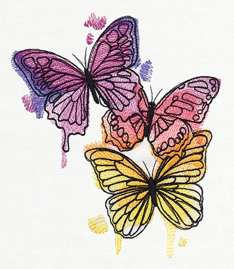 Painted Butterflies