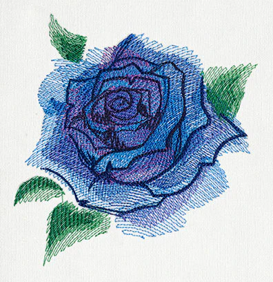 Painted Rose Bloom - Image 2
