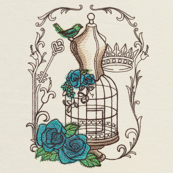 Parisian Birdcage Dress Form - Image 3