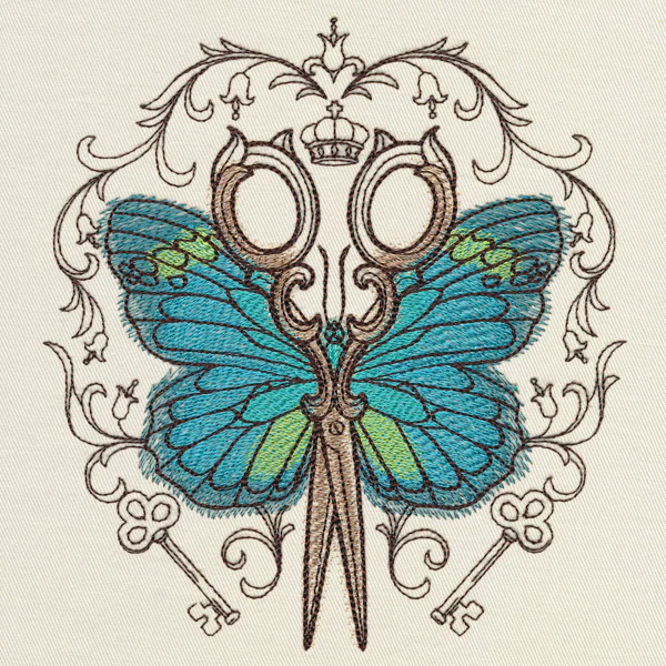 Parisian Butterfly Scissors - Image 3
