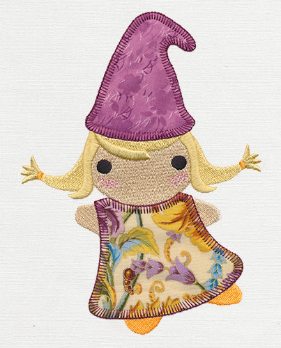 Patchwork Thicket - Mrs. Gnome (Applique) - Image 3
