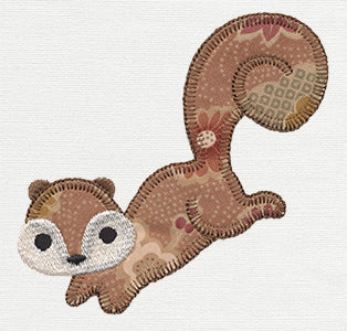 Patchwork Thicket - Squirrel (Applique) - Image 2