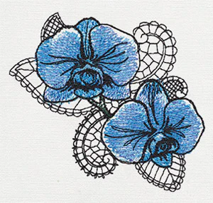 Petals and Lace - Orchid - Image 5