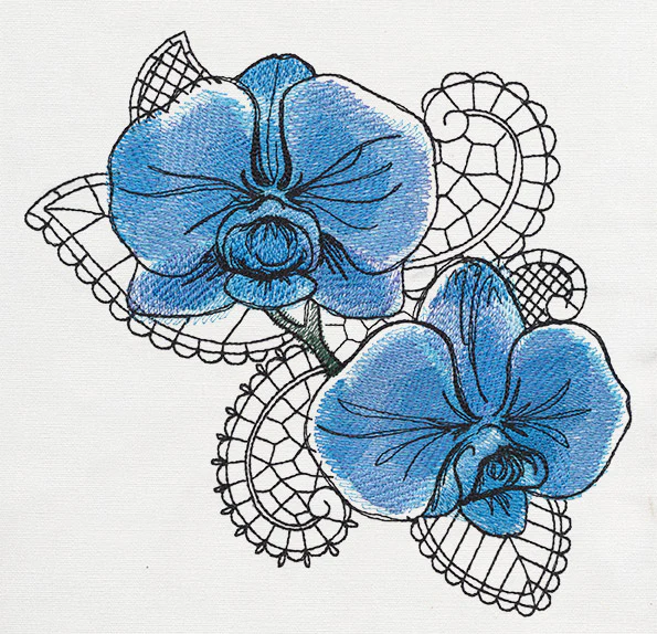 Petals and Lace - Orchid - Image 6