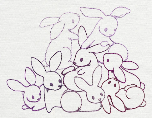 Pile o' Cute - Bunny Pile - Image 4