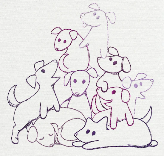 Pile o' Cute - Puppy Pile - Image 3