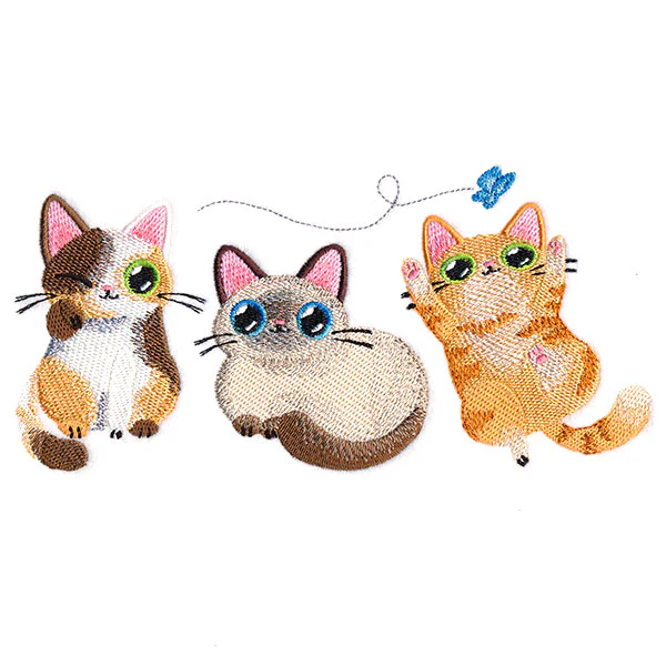 Playful Kitties Trio - Image 5