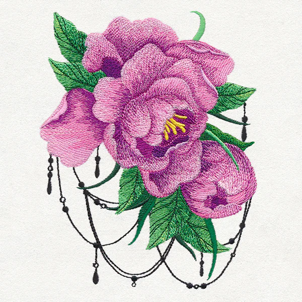 Potent Peony Drape - Image 3
