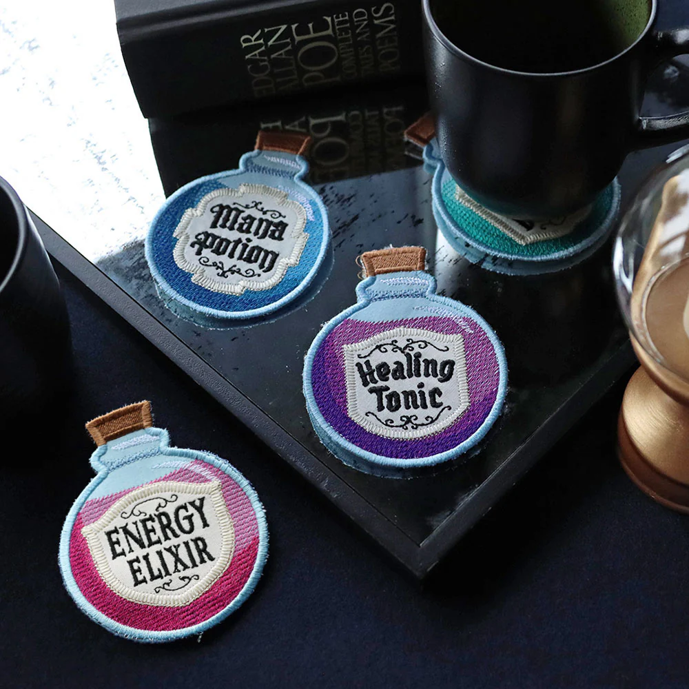 Potion Coaster Design Pack (In-the-Hoop) - Image 3