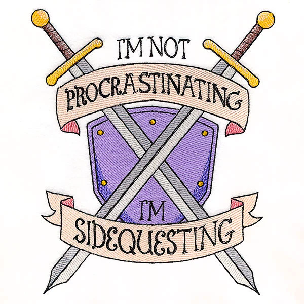 Procrastinating and Sidequests Shield