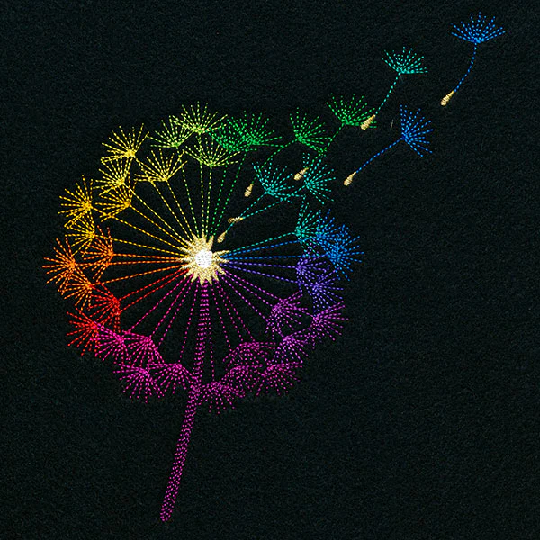 Rainbow Dandelion Wishes - Image 9
