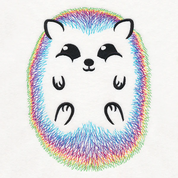 Rainbow Hedgehog