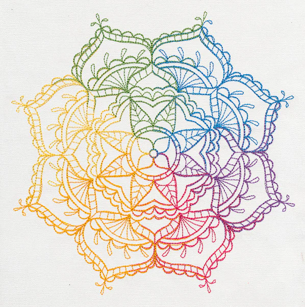 Rainbow Medallion