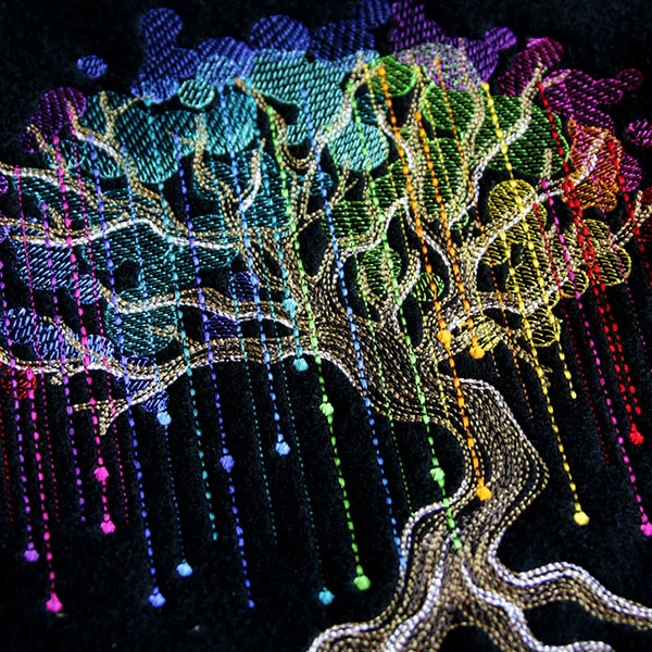 Rainbow Willow Tree - Image 11