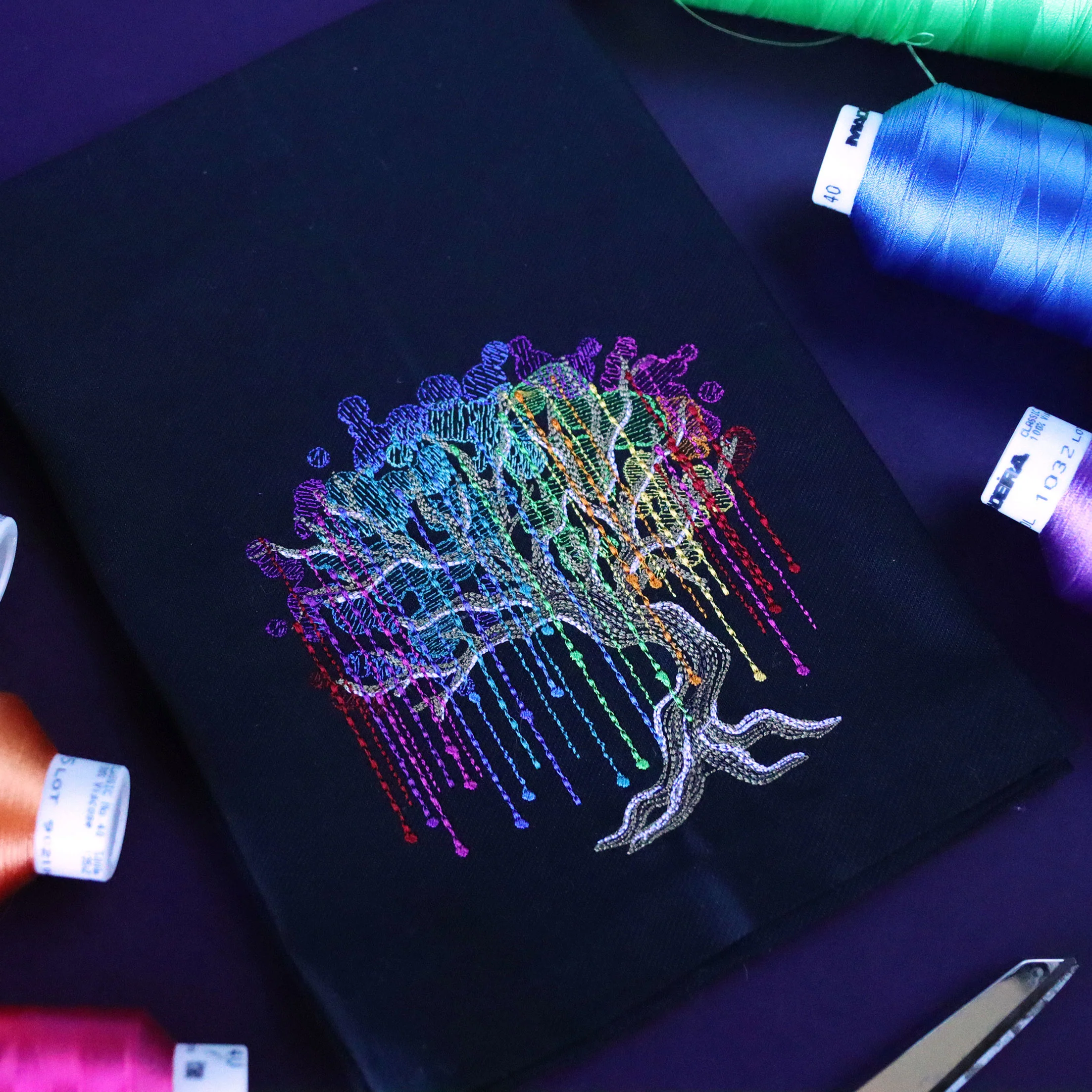 Rainbow Willow Tree - Image 7
