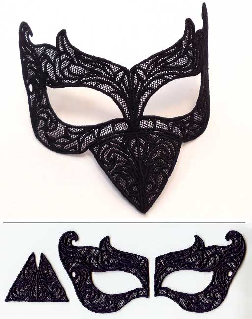 Raven Mask (Lace) - Image 3