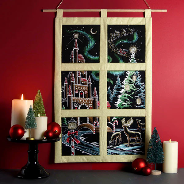 Reindeer & Gingerbread Christmas Panel 1 - Image 11
