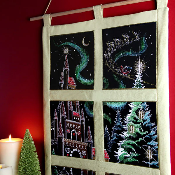 Reindeer & Gingerbread Christmas Panel 1 - Image 9