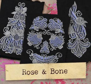 Rose & Bone (Cutwork) (Design Pack) - Image 2