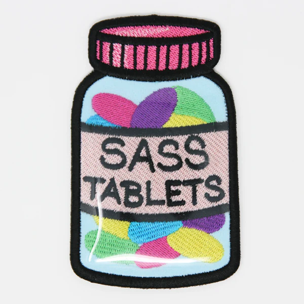 Sass Tablets (Patch) (Vinyl Applique) - Image 4