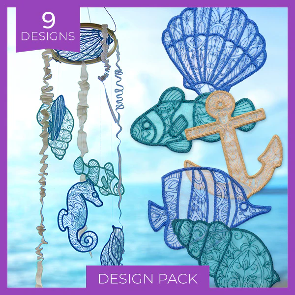 Sea Glass (Freestanding Organza) (Design Pack) - Image 13