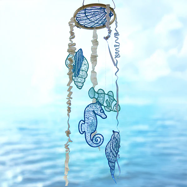 Sea Glass (Freestanding Organza) (Design Pack) - Image 24