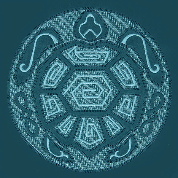 Sea Turtle Mandala (Embossed) - Image 11