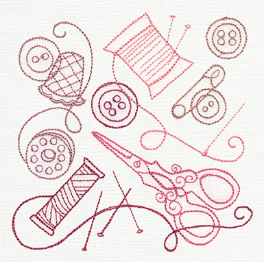 Sewing Collage - Image 2