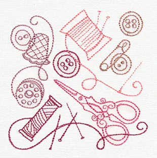 Sewing Collage - Image 3