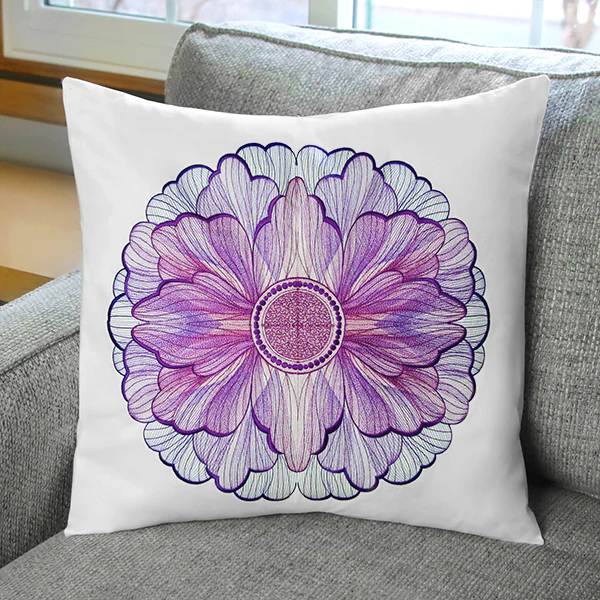 Sheer and Dimensional Quarter View Flower - Image 6