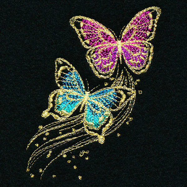 Shimmering Butterfly Trails - Image 9